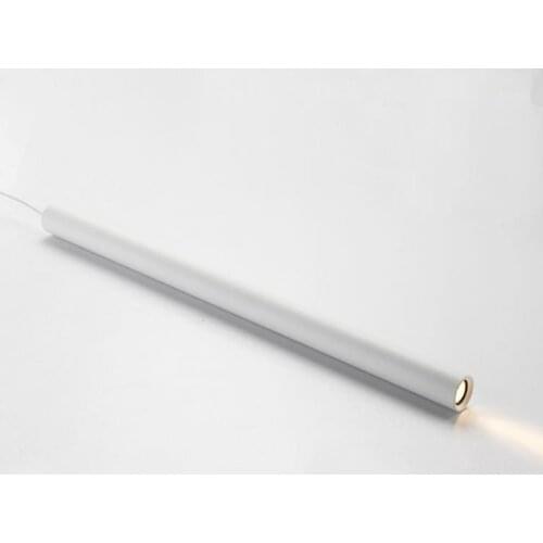 Pendant light thin D2.5cm Panting Aluminium lamp Cone Design Astigmatic COB LED Inside Moden simplicity Design Bar Dining room