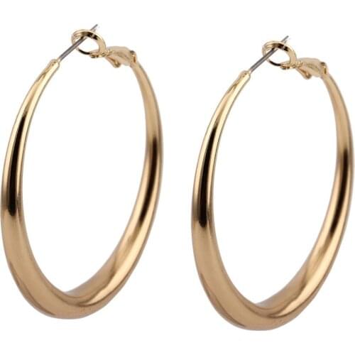 Beadsland Cooper Earrings 4.5CM Diameter Fashion Jewelry Women Gift