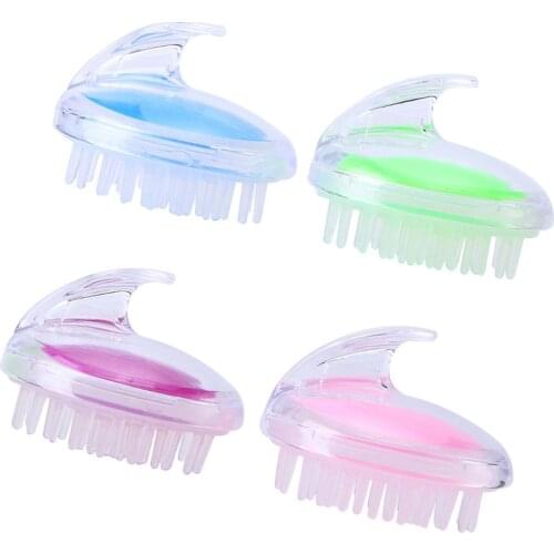 Shampoo Brush Hair Scalp Massager, Hair Head Shower Body Massage Brush Soft Silicone Comb for Men, Women, Kids & Pets