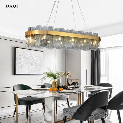 Modern living room bedroom golden royal crystal luster ceiling lamp retro Nordic LED hotel restaurant ceiling lamp