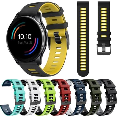 UEBN Sport Silicone Correa Wrist Band for Oneplus Watch Strap for one plus watch Bracelet belt watchbands