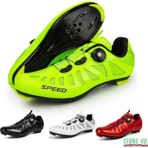 Cycling Shoes Colorful Sneaker White Black Professional Mountain Bike Breathable Bicycle Racing Self-Locking Shoes