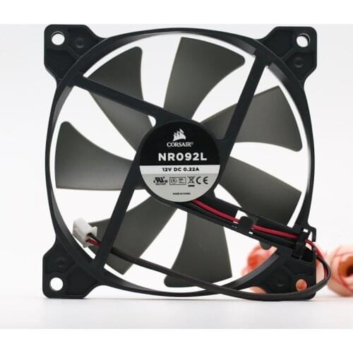New Original NR092L 9cm 9015 92x92x15mm 12V 0.22A 2 line 2pin power supply Ultra thin large air volume cooling fan