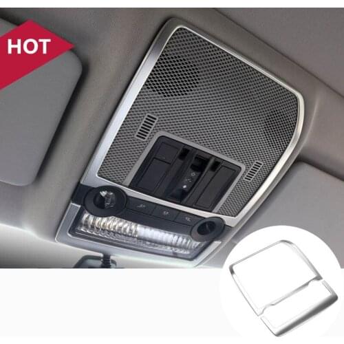 Interior Front Reading Light Lamp Cover Trim 2pcs For BMW X5 E70 2008-2013 Car accesories interior Car decoration