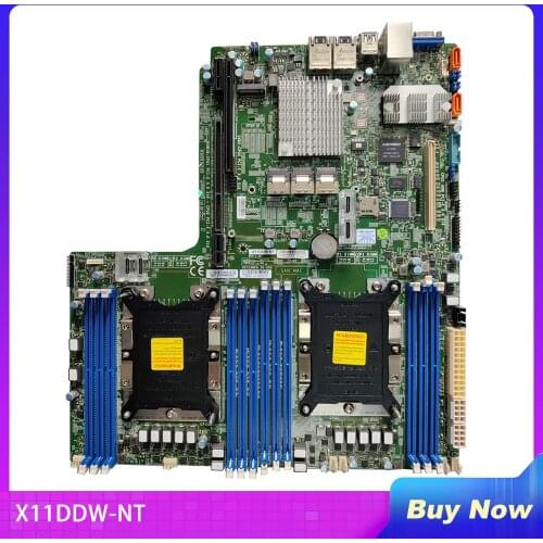X11DDW-NT For Supermicro Server Motherboard LGA 3647 DDR4 Will Test Before Shipping,High Quality