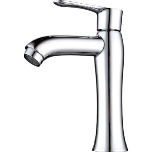 Yooap stainless steel brass bathroom single cold water faucet single hole basin faucet bathroom toilet vanity washbasin faucet