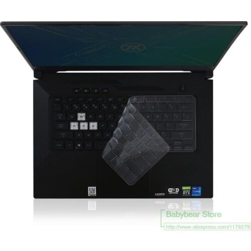 For ASUS ROG Zephyrus G15 GA503Q GA503QR GA503QS GA503QM GA503 QR QS QM 15.6 inch High TPU Keyboard Cover Protector skin