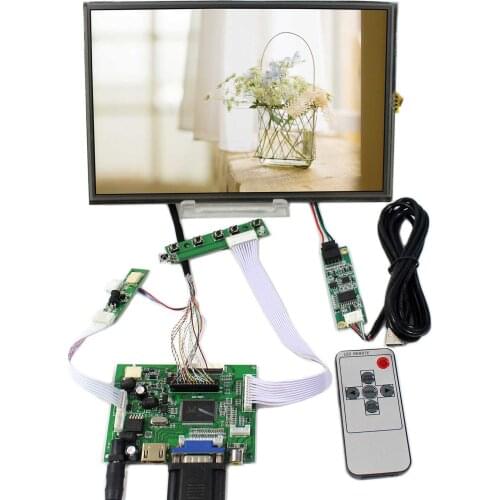 HD MI VGA 2AV LCD Controller Board+10.1inch B101UAN02.1 1920x1200 Resistive Touch Screen