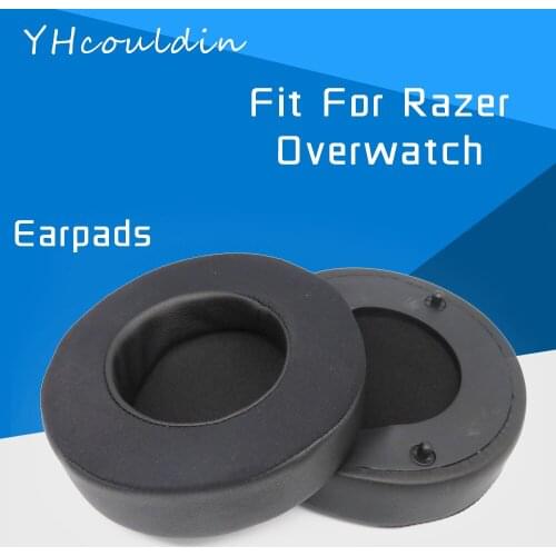 Ear pads For Razer Overwatch Gaming Headphone Earpads Ear Pad Cushion Muffs Headphone Accessaries