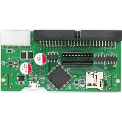 SCSI2SD Analog SCSI-2 Hard Disk Slot Micro SD Memory Card Slot