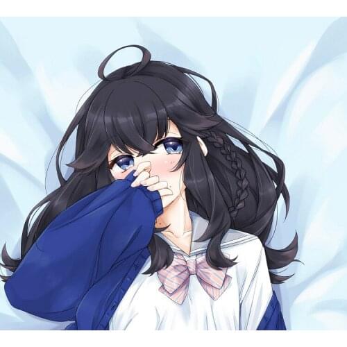 Anime Youtube VTuber SEEDs Izumo Kasumi Game Girl Dakimakura Hugging Body Pillow Case Long Otaku Cushion Cover High Quality Gift