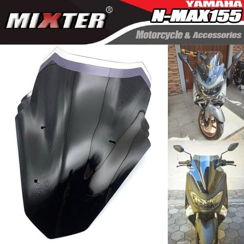 Motorcycle Touring Sports WindScreen Windshield Visor Deflector Fit For YAMAHA N-MAX 155 2020 2021 NMAX 155 N-MAX155 NMAX155