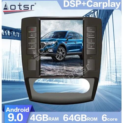 For MERCEDES-BENZ R230 R3S0 SL5 Android 9.0 Tesla Car Stereo 2005-2012 Car GPS Navigation Multimedia Player Radio