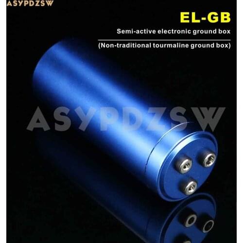 EL-GB Semi-active electronic ground box (Non-traditional tourmaline ground box) for Amplifier/player With silver plated wire