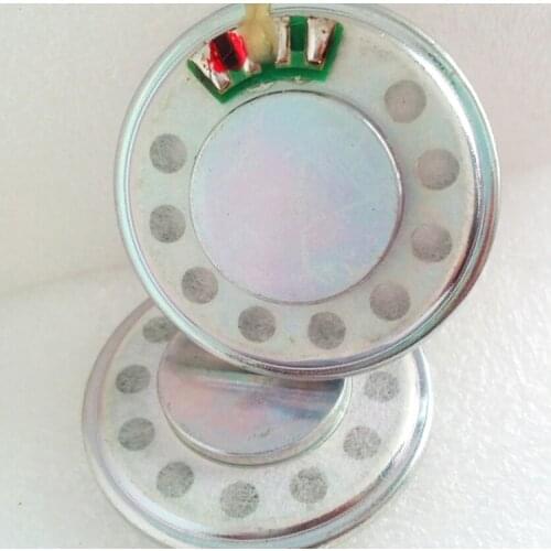 Hifi 30mm Headphone Speaker Unit Headset Driver 32ohm 120DB Motorcycle Helmet Headphone Driver With Metal Mesh Sound Good New2PC