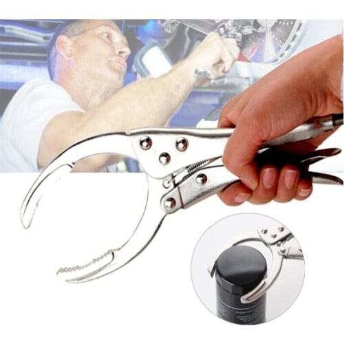 10 Inch Clamp Filter Wrench Oil Grid Wrench Oil Change Filter Wrenchs Useful Tools Element Pliers Disassembly Universal Wrench