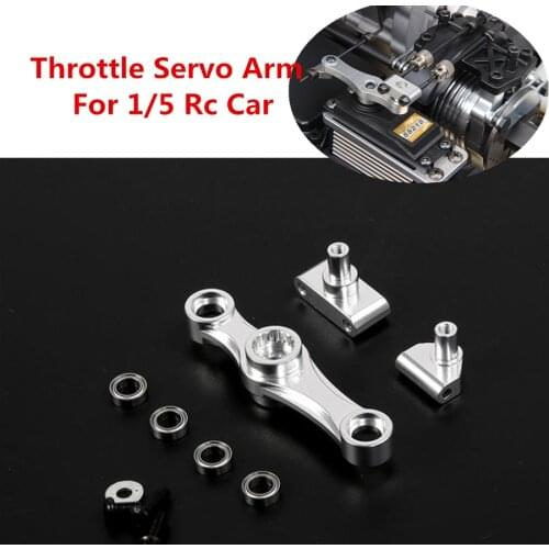 17T/15T Metal Throttle Servo Arm Kit Fit For 1/5 RC LOSI 5IVE-T Rovan LT Remote Control Toys Car Upgrade Parts