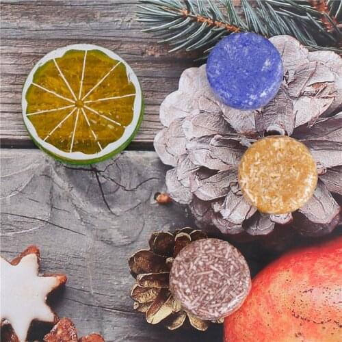 Mini shampoo soap fleece-flower root ginger lavender travel size 10g portable