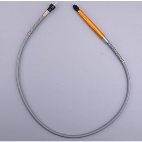 Gold 3.175mm Flexible Flex Shaft Adapter Attachment Power Drill Fit For Foredom Motors Grinder SR SRM SRB TX TXM TXB LX LM