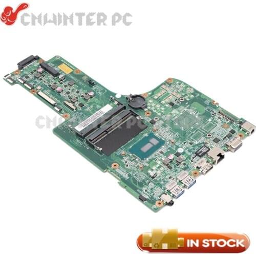 NOKOTION Laptop Motherboard For Acer aspire E5-771G E5-771 MAIN BOARD DA0ZYWMB6E0 NBMNX11005 SR244 I3-5005U CPU UMA DDR3L