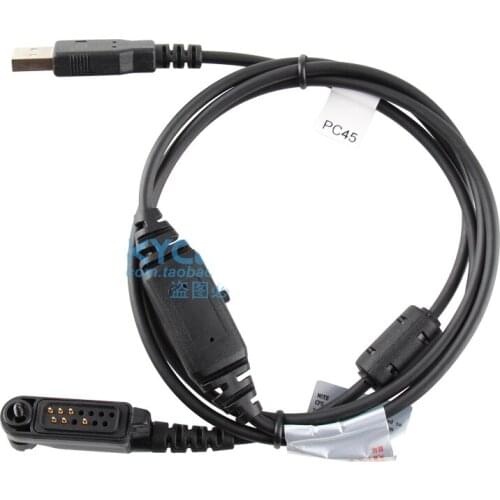 PC45 USB programming update cable for Hytera PD600 PD602 PD606 PD660 PD680 X1e X1p etc walkie talkie