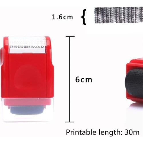 Identity Theft Protection Roller Stamp Protect Your ID Privacy Confidential Data R9UA