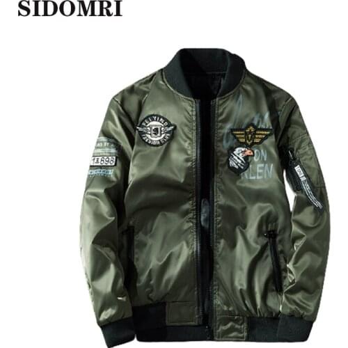 Мужские куртки пилоты SIDOMRI China At AliExpress