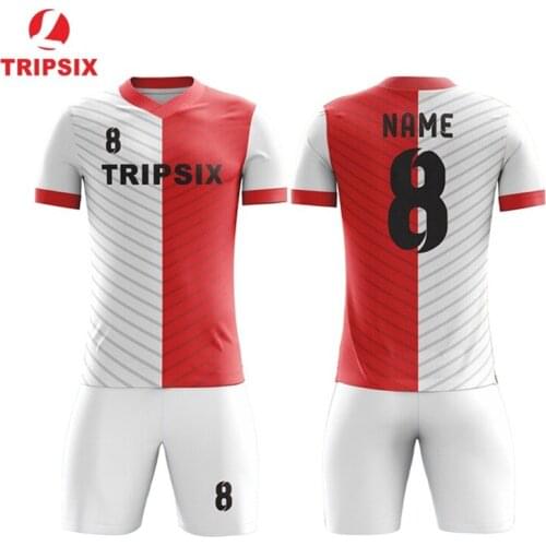 Sublimated Football Jerseys Monogrammed Football Shirts Customized Professional Wholesale Soccer Jersey Free Shipping