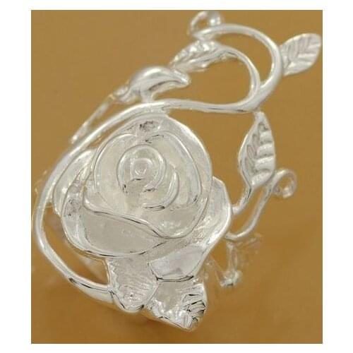 JZR210 Wholesale Free Shipping Silver Plated Ring, Factory Price Trendy Fashion 925 Stamped Jewelry Charms Rings /awbajnia