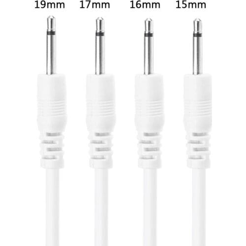 USB Charging Cable Cord Universal USB to 2.5 AUX Audio Mono Power Supply Charger 15/16/17/19mm