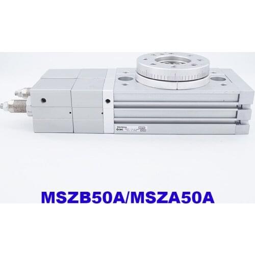 High Precision Double Acting Air Table Actuator 3-Position Rotary Table MSZA50A MSZB50A Pneumatic Rotary Cylinder SMC Type