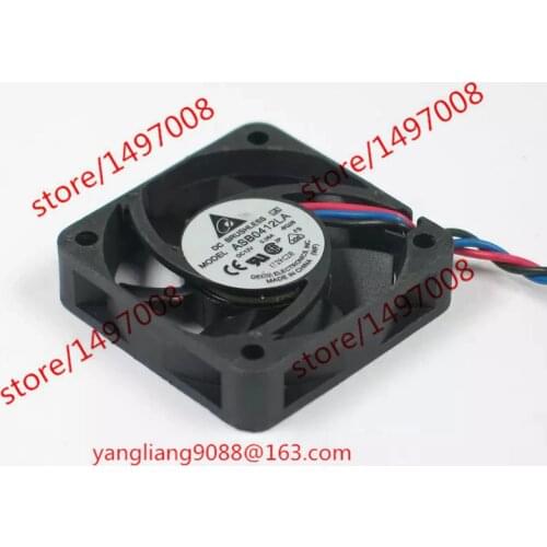 Delta Electronics ASB0412LA BQ28 DC 12V 0.06A 40X40X15mm 3-wire Server Cooling Fan