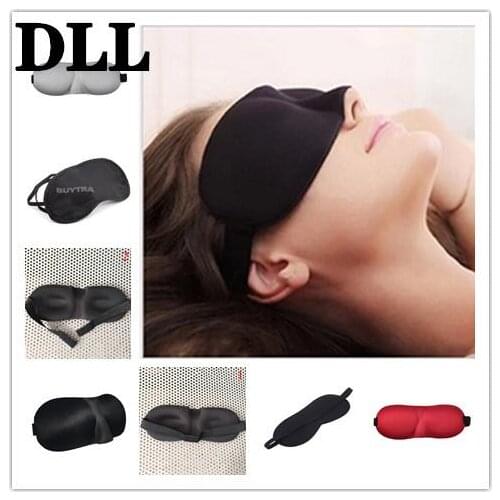 3D Sleep Mask Natural Sleeping Eye Mask Eyeshade Cover Shade Eye Patch Women Men Soft Portable Blindfold Travel Eyepatch