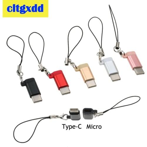 Cltgxdd Type-c Otg Adapter Micro Usb To Type C Charger Connectors USB 3.1 Male to Micro USB Female Charging Adapter Converter