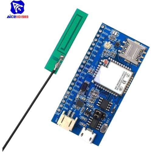 Air202 GSM GPRS Node V1.0 Quadband 850/900/1800/1900MHz Onboard USB to TTL Chip CH330N Module with Antenna Nano SIM Card Slot