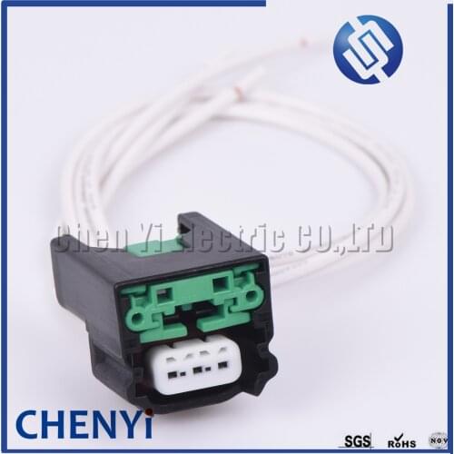 1Pcs 3 Pin female 7283-7392-30 Automotive Camshaft Position Sensor Plug Waterproof Auto Connector Socket For Nissan with harness