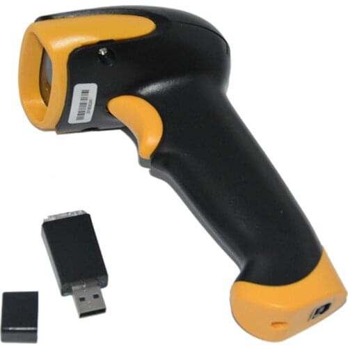 Quickly Identify Screen 2D 433M Wireless Barcode Scanner HS-6410