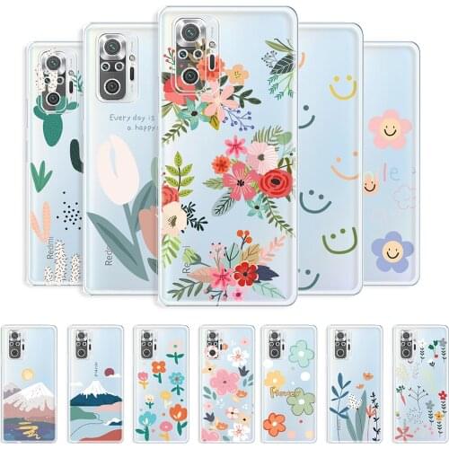 For Xiaomi Redmi Note 10 Pro Case Clear Soft Cover For Redmi Note 10 Pro 4G 5G Transparent Case For Redmi Note 10 Pro Phone Capa