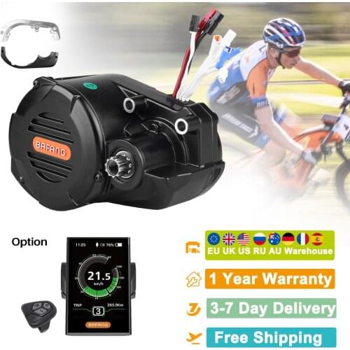 Bafang M620 G510 48V 52V 1000W Mid Drive eBike Motor 8fun E Bike Electric Cargo Bicycle Conversion Kit for Mountain Bike DPC18