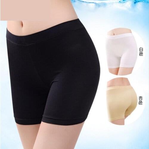 Mozhini Summer Seamless Safe Short Underpants for Women Smooth Silky Underwear Great Elasticity 3 size S M L XL 2XL 3XL boyshort