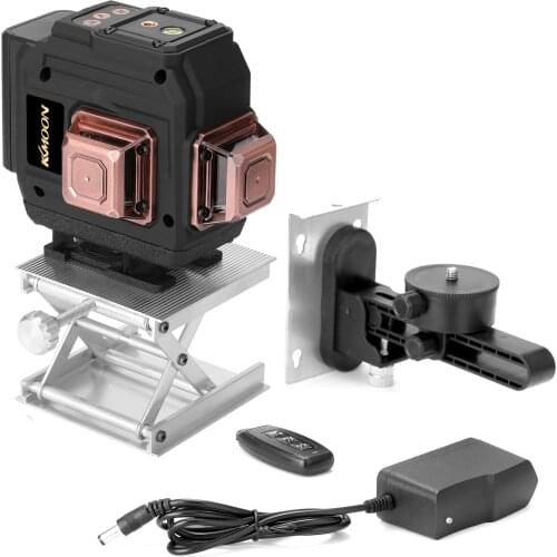Multifunctional 3D 12 Lines Laser Level Tool Vertical Horizontal Lines with Self-leveling Function