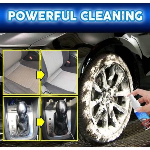 D7YA Multi-purpose Foam Cleaner Fast Acting Removers Household Cleaning Helper for Leather Seat Console Home Window Furniture