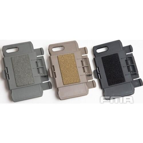 NEW FMA 7/8 Plus Mobile Phone Case TB1320 for Molle Vest System Chest-Mounted Mobile Pouch