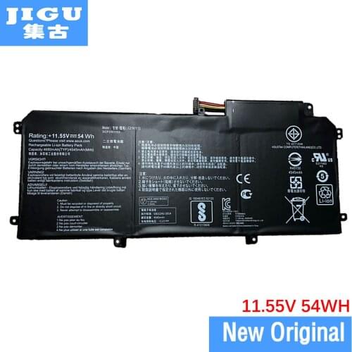 JIGU Original Laptop Battery C31N1610 For ASUS UX330CAK UX330CA For ZenBook U3000C UX330CA UX330CAK 11.55V 54WH
