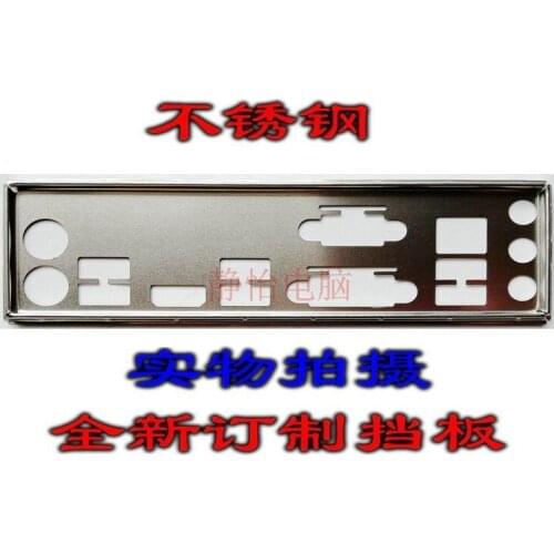 Original IO I/O Shield Back Plate BackPlate Blende Bracket For MSI H97M-E35 A55-G41 PC MATE H87M-E35