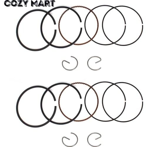 2sets Piston Rings for 68mm GX160 2KW 5.5HP 168 Gasoline Generator Engine