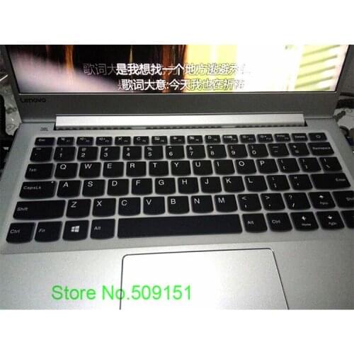 13.3 inch Silicone Keyboard Cover Skin Protector for Lenovo Ideapad air 13 710S 710S-13ISK-IFI AIR13 iderpad710s 710S-13 ISE