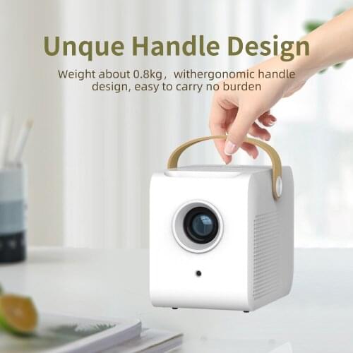 C1 Led Mini Projector Ultra Portable HD 1080P Home Theater AV USB HDMI Projector US/EU/UK/AU Energy-saving Miracast proyector