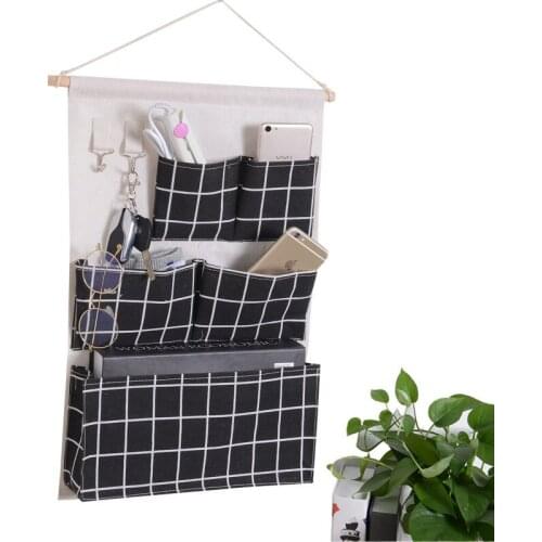 Waterproof Oxford Cloth Storage Bag Small Item Arrange Behind the Door or Wall Hanging Storage Bag Portable Tool Durable E11173