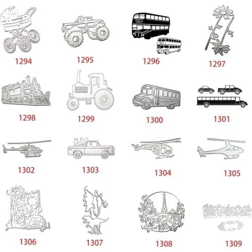 Various Patterns Cutting Dies Stencil Scrapbooking DIY Album Stamp Paper Card Embossing Decor Craft